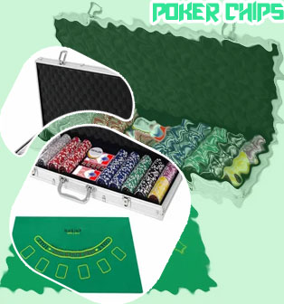500 count poker chip set