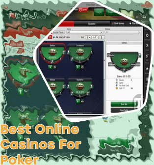 Betting real money in online poker