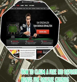 Online poker casino no deposit bonus
