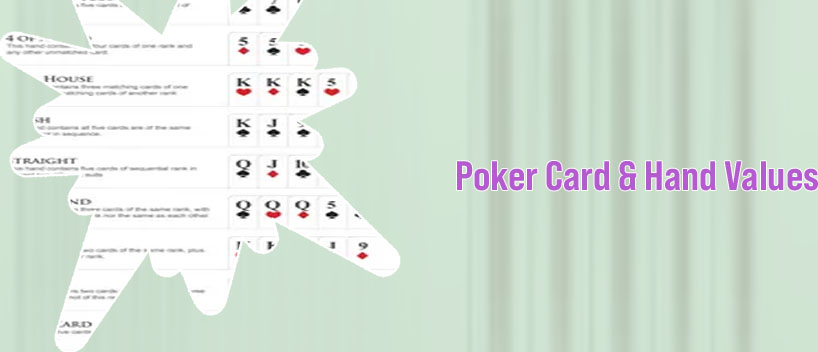 Poker card values