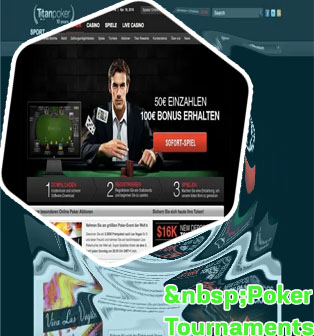 The poker room tournaments