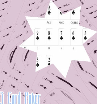 Three card poker winning hands