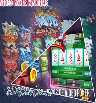 Video poker at casino