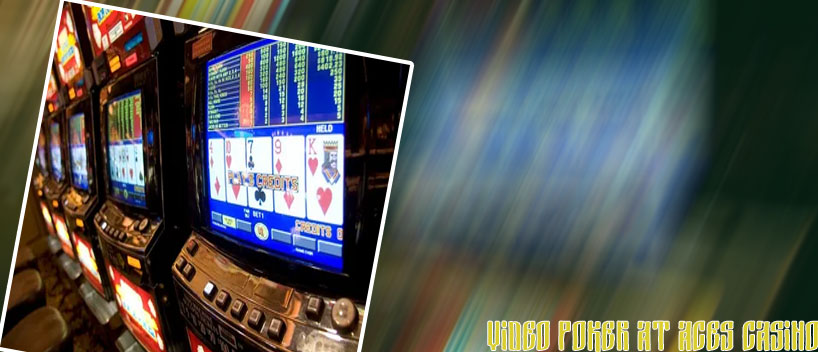 Video poker machines